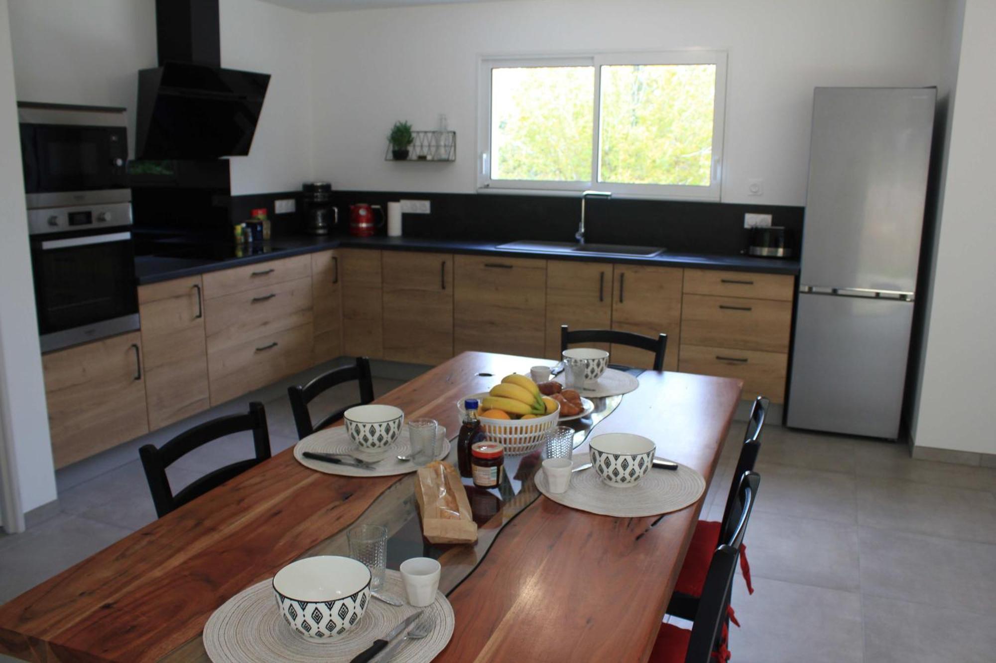 "Jolie Maison Confortable Au Coeur D'Un Environnement Calme Et Boise" Saint-Vincent-sur-l'Isle Luaran gambar